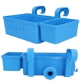 thumbnail image 3 of Cesta de Almacenamiento Junto a la Piscina, Soporte Ajustable, Portavasos, Toallas, Tazas, Juguetes, Portavasos Adicionales para Piscinas, 3 of 7
