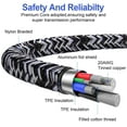 thumbnail image 2 of USB Cables,Type C Charging Cable 10ft Type C Cables 10ft-4PACK,ABCPOW USB A to USB C Type C Cable High Speed Android Type C Charger Fast Charging Phone Charger Cord, 2 of 6