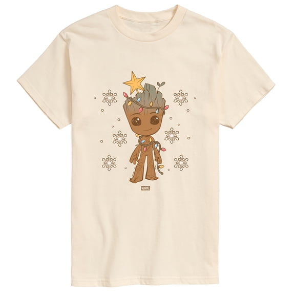 Guardians Of The Galaxy - Groot Christmas Tree - Men's Short Sleeve Graphic T-Shirt