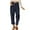 Navy Blue, variant on FLMEI Womens Corduroy Pants Corduroy Pants for Women Casual Trousers Loose Fit Slacks Long Pants with Pockets S-XXXL