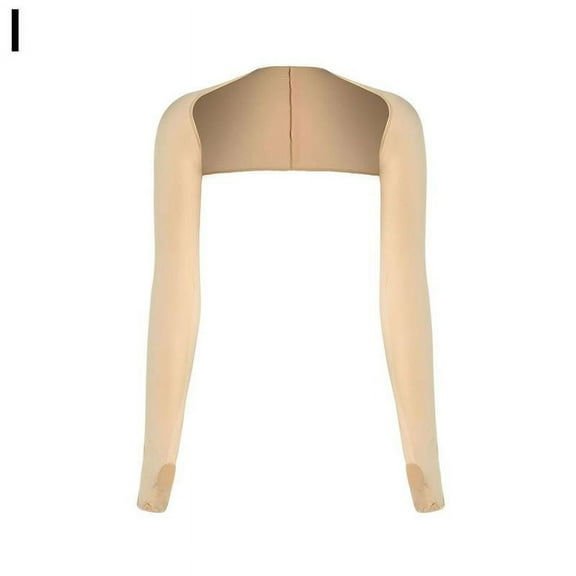 UV Sun Protection Arm Cooling Shawl Sleeves with Finger For Outdoor Hole дη п ωч Y5J6