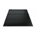 thumbnail image 1 of TrailFX Tonneau Cover TFX3702 TFX Premium Flush Tri-Fold; Hard Folding; 2 Folds/3 Panels; 3 Riding Positions; Lockable Using Tailgate Handle Lock; Black; Aluminum; With Carpeted Under Panels, 1 of 3