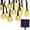 1, variant on Outdoor Solar String Lights,Waterproof 20ft 30 LED Crystal Ball Solar Powered Globe Fairy String Light for Outdoor Garden Yard House Holiday Party Decoration - Christmas