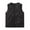 Black-03, variant on Puffer Vest Women Fall Quilted Jacket Zip-Up Sleeveless Outwear Vests Lightweight Plus Size Coats