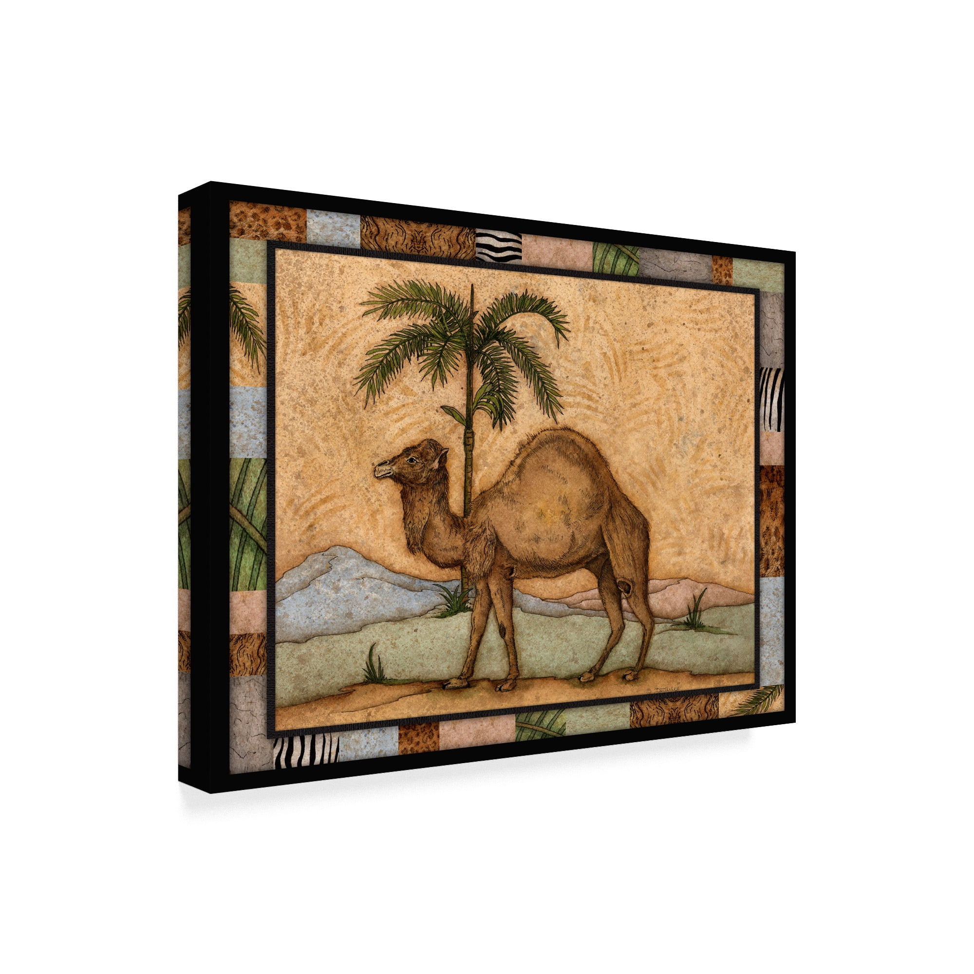Trademark Fine Art 'Camel' Canvas Art by Robin Betterley