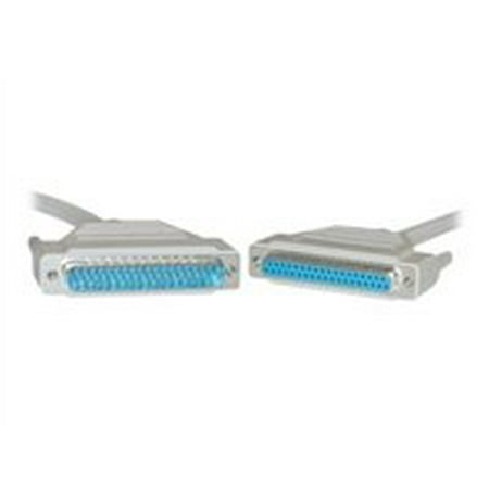 Serial Port Extension Cable - Serial Extension Cable, DB37 Male to DB37 Female, UL rated, 37 Conductor, 1:1, 10 foot