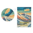 thumbnail image 2 of Mountains and Winter Garden Flag House Banner 12" x 18" Double Sided Outdoor Yard Decoration, 2 of 6