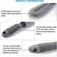 thumbnail image 3 of Rim Wheel Brush Car Detailing Brush Aluminum Rims Wheel Brush Microfiber Rim Brush Cleaning Washing Car Rims Handle Washing Brush For Extremely Effect, 3 of 4