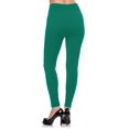 thumbnail image 3 of Kuda Moda Women Fleece Lined Warm Full Length Legging Thermal Pants One Size Plus 1X/2X/3X, 3 of 3