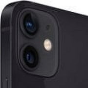 Restored Apple iPhone 12 mini - Fully Unlocked - 64 GB Black (Refurbished)