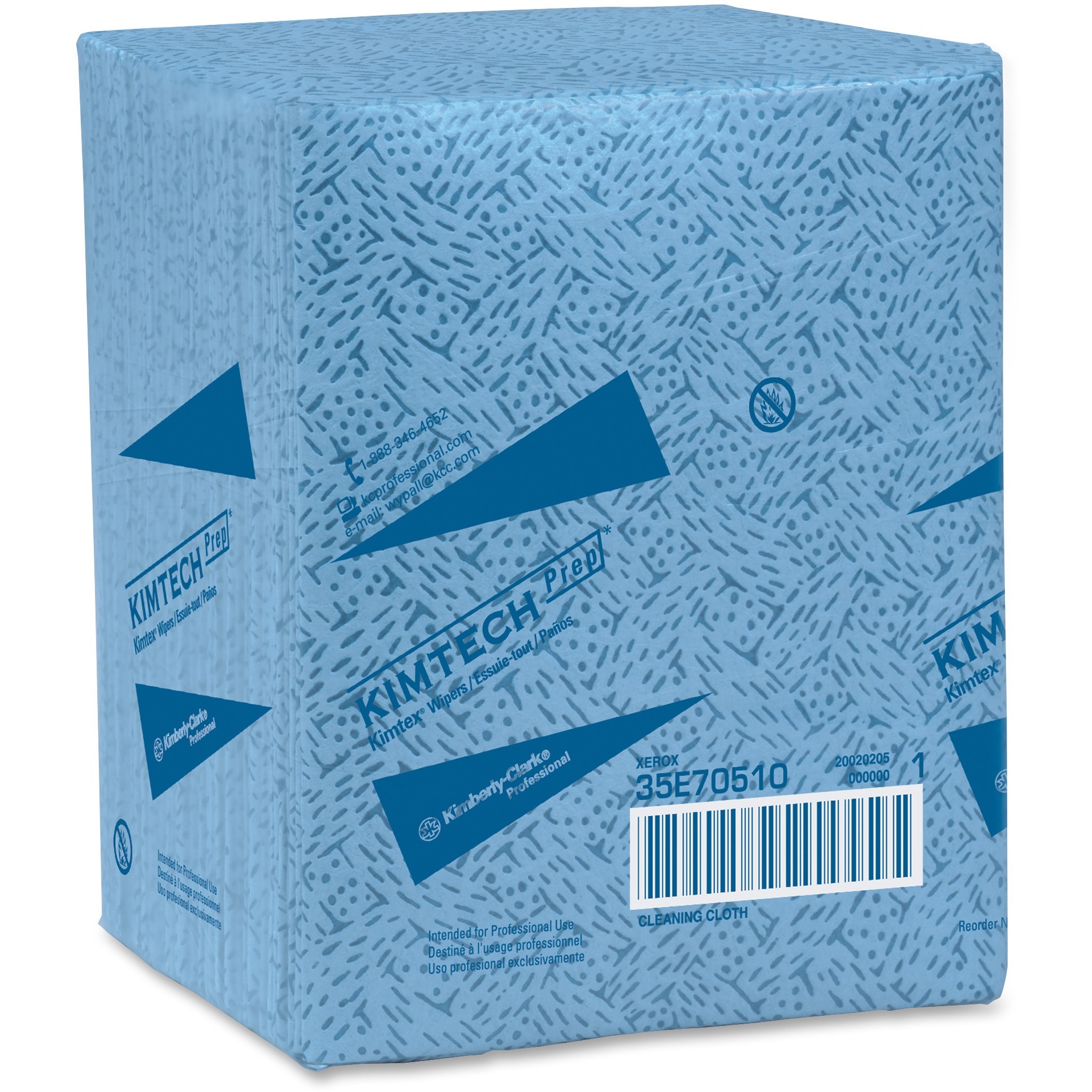 Kimtech Industrial Cleaning Wipes, Disposable, Low Lint Quarterfold