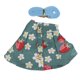 thumbnail image 2 of Vestido de conejito para mascotas juego de arnés y correa para perro ropa de conejos para conejito conejillo de indias arnés chaleco y correa para conejo color verde fresa ANGGREK Otros, 2 of 8