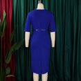 thumbnail image 6 of Women's Sexy Stylish Retro Office Pencil Dress Workwear Dresses Bodycon Dress, 6 of 8