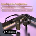 thumbnail image 1 of 2x Auriculares de conducción ósea Pantalla LED Llamadas Reducción de ruido Reproductor de MP3 a prueba de agua Oído abierto 15H Música pa, 1 of 10