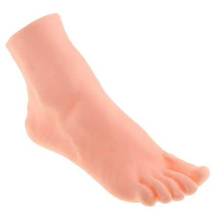 

9.4 Inch Male Right Foot Model Shoes Sandals Socks High Quality Silicone Display