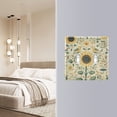 thumbnail image 4 of Yayeee Toggle Light Switch Wall Plate 2-Gang 4.56"x4.48" Decorative Outlet Cover, Floral Birds Pattern, 4 of 7