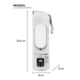 thumbnail image 4 of DEUS KITCHEN Licuadora portátil 450 ml, triturador de hielo inalámbrico. | Recargable vía USB, 4 of 5
