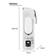 thumbnail image 4 of DEUS KITCHEN Licuadora portátil 450 ml, triturador de hielo inalámbrico. | Recargable vía USB, 4 of 5