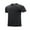 Black, variant on Under $10 Steals!Summer Fashion Plus Size Mens Shirts Solid Color Loose Round Neck Ice Silk Training Clothes Priming Short Sleeve