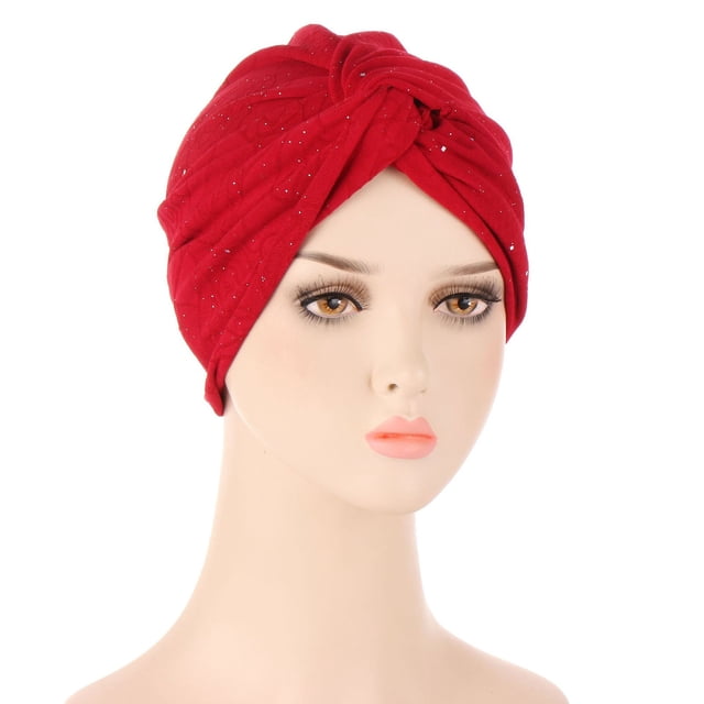 Turbans pour Femmes Nœud Pré-Noué Bonnet Bonnet Bonnet Chapeaux