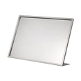 thumbnail image 2 of Ximing Table Sign Stand, Menu Display Stand,Standing Metal Stainless Steel L Shape Sign Holder Menu Card Holder for Restaurant Store 431x172x308mm, 2 of 8