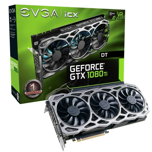 Tarjeta gráfica EVGA GeForce GTX 1080 Ti FTW3 DT Gaming 11GB