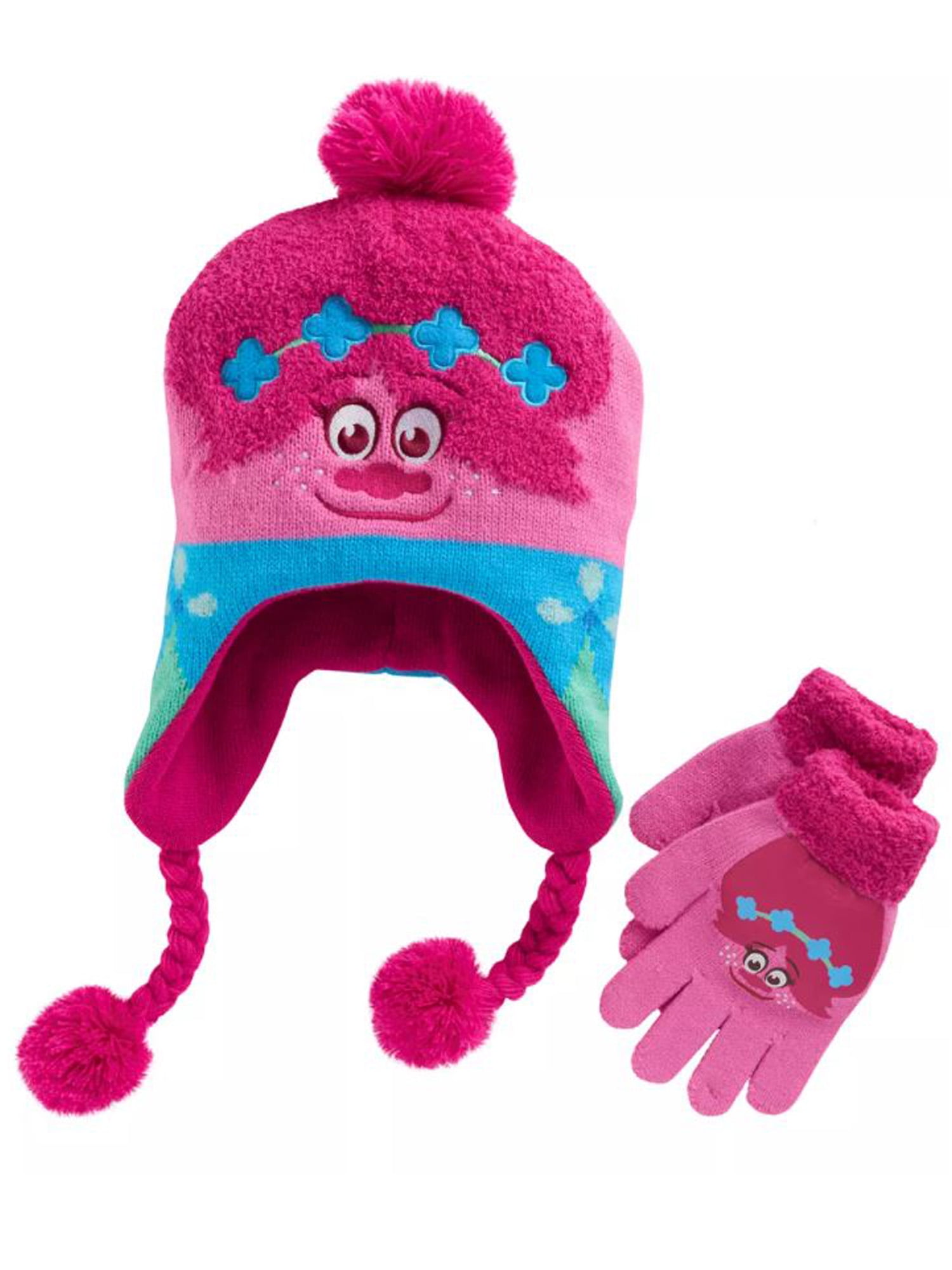 Details about   DORA THE EXPLORER Pink Knit 2-PC HAT BEANIE Cap & MITTENS Gloves Glove SET NEW!!