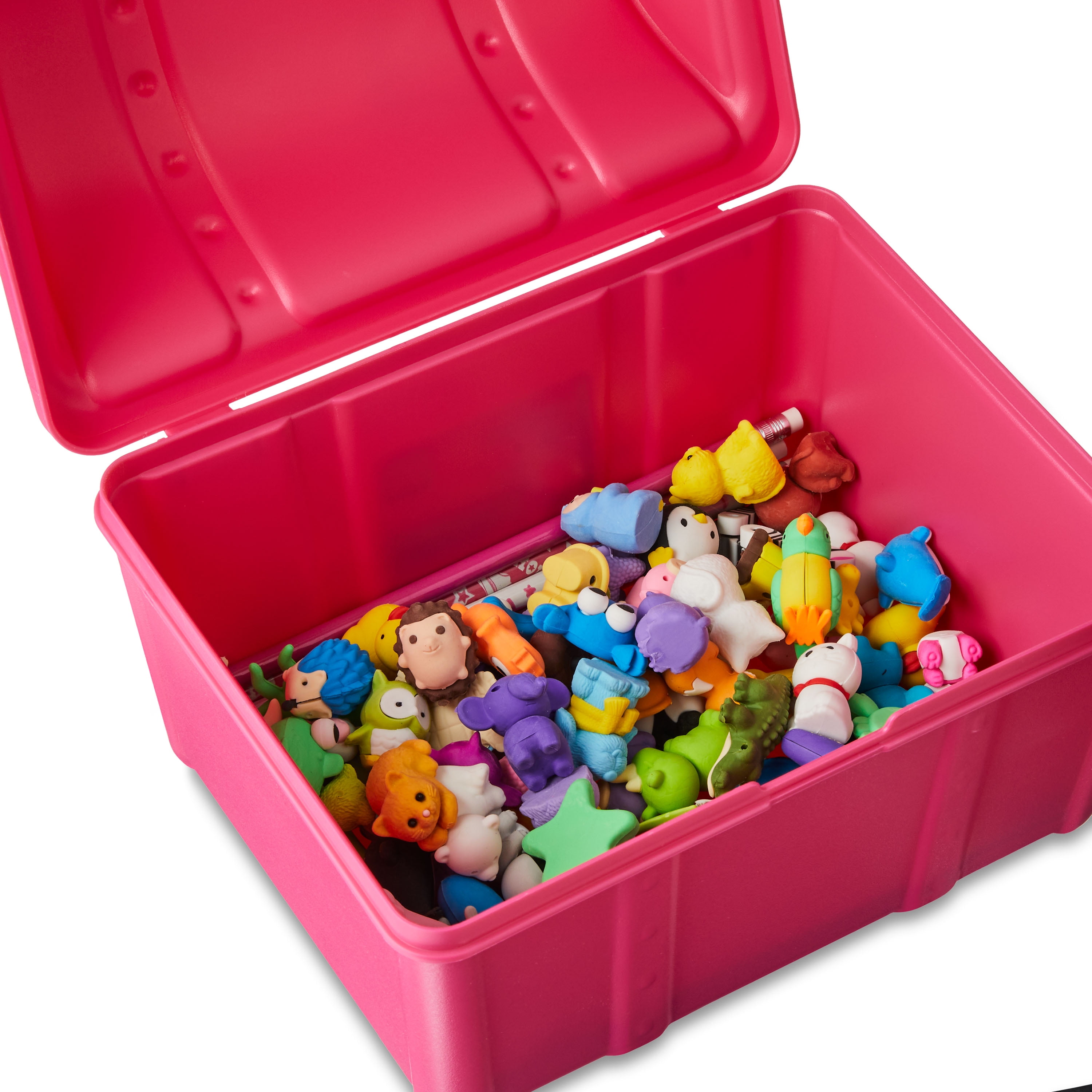 大きい割引 Box, Treasure Pen+Gear Fuchsia Walmart.com - Burst ミュージック