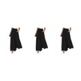 thumbnail image 2 of Sonducket Pantalones de pierna ancha de cintura alta para mujer de verano - Estilo delgado para una comodidad aireada Ventilar negro 2XL 1 Type1 NO1, 2 of 6