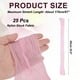 thumbnail image 2 of Uxcell Medias de Nylon Flor Tela, Kit de Manualidades Florales de 65cm/25.6" (Rosa Claro, Paquete de 25), 2 of 6