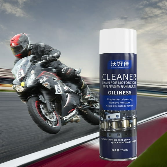 Hwkond Motorcycle Cleaner Supplies Motorcycle Chain Oil Motorcycle Mountain Bike Chain Lubricating Oil Gear Cleaning Agent Maintenance And Cleaning Agent 750ML