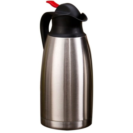 European Portable Cock Mouth Stainless Steel Thermos Water Coffee Tea Heat Preservation Bottle Restaurant