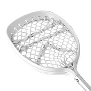 Warrior Junior Recreational Aluminum Lacrosse Goalie Stick - All New Silver and White - 32 x 10