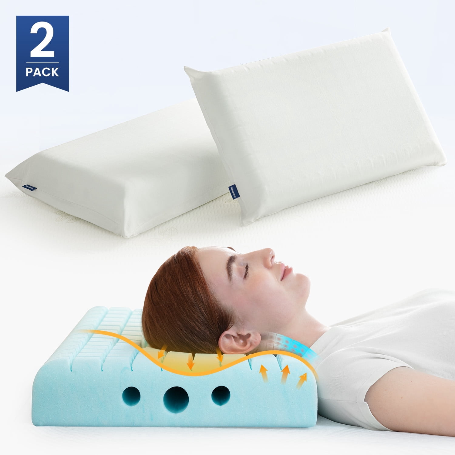 ❤️新品、未使用❤️Memory Foam Pillow 低反発 枕（❤️新品