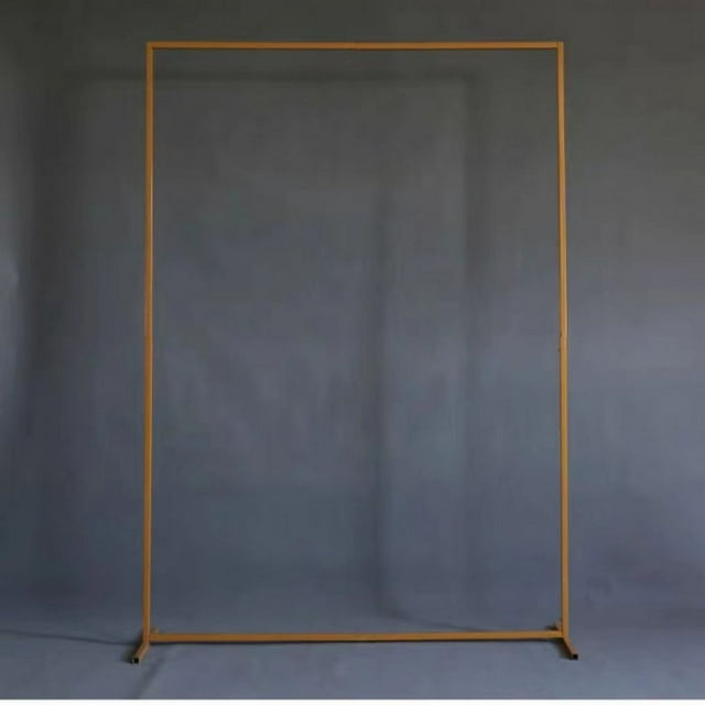 Wedding Arch Backdrop Stand, Square Iron Pipe Arch Backdrop Stand ( 8.2 x 8.2 FT ), Arch Frame With Water Filling Bags For Ceremony Decoration