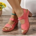 thumbnail image 1 of MKLEKYY Sandalias de Playa para Mujer, Sandalias de Tacón Alto para Mujer, Ropa Exterior de Verano, Sandalias de Tacón Alto A La Moda, Zapatos Casuales de Comercio Exterior para Mujer, 1 of 4