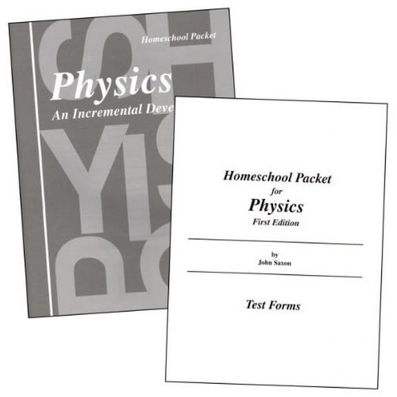 Pre-Owned Saxon Physics Homeschool Packet (Paperback) 1565770846 9781565770843