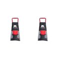 thumbnail image 2 of Inteprter Delantal de cocina para colgar en el cuello, toalla de mano, delantales de bolsillo para limpiar, accesorios de cocina impermeables negro rojo 2piezas, 2 of 6