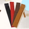 thumbnail image 2 of Étui en Cuir pour Tambour Sac de Rangement Protection Équipement Rangement Marron Clair, 2 of 9