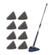 thumbnail image 4 of Triangle Squeeze Wet Dry Mop Giratorio Microfibra Multifuncional para Herramientas del Hogar, 4 of 9