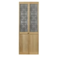 thumbnail image 2 of American Wood Symmetry Glass Bifold Door, 36-in. x 80-in., Unfinished Pine, 2 of 7