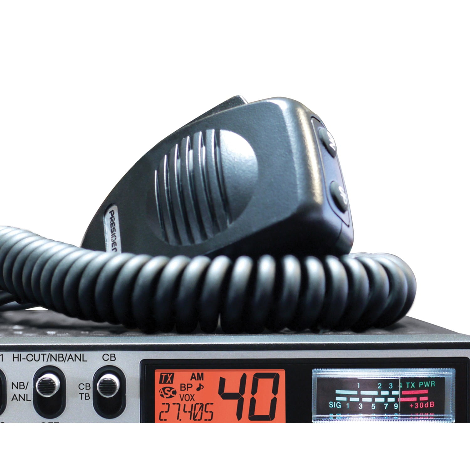 Group President Electronics TXUS667 Johnson II Usa 12/24v CB Radio & Tram  703-HC CB Antenna Kit