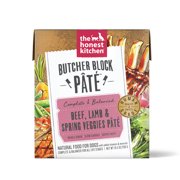 The Honest Kitchen Butcher Block Pâté: Beef, Lamb & Spring Veggies Wet Dog Food, 10.5 oz x1