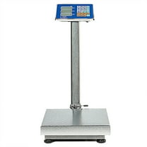 Topcobe 660 lbs Weight Platform Scale Digital Floor Folding Scale for Accurate Warehouse Large Shipping