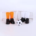 thumbnail image 4 of Finger Soccer Game 2 Set Footballs Finger Match Toys Funny Finger Toys Table Game Set With 4 Goals 2 Footballs And 4 Pair Shoes For Fans Club Party Favor, 4 of 6