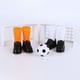 thumbnail image 5 of BRIGHTFUFU Juego de fútbol de dedos, 2 balones, divertido juego de mesa con 4 porterías, 2 balones y 4 pares de zapatos para el recuerdo de la fiesta del club de aficionados., 5 of 8