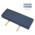 thumbnail image 2 of Serenable Massage Table Length Extension Footrest 51x19x6.5cm Simple Insert Fits Most Tables Comfortable Extension Cushion Lightweight navy blue, 2 of 10