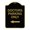 Black & Gold, variant on SignMission A-DES-GW-1824-24137 18 x 24 in. Designer Series Sign - Doctors Parking Only , Green & White