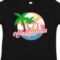 thumbnail image 4 of Inktastic I Love California with Ocean and Palm Trees Boys or Girls Toddler T-Shirt, 4 of 5