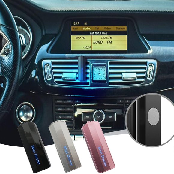 Cagogo Moins de 5 $ 3 Pcs Purificateur d'Air Portable, Collier Purificateur d'Air Personnel Portable, Mini Purificateur d'Ambiance Portable, Purificateur d'Air Rechargeable par USB, Éliminateur de Pollen, Poussière et Fumées